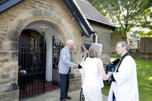 Thanksgiving Service, September 9, 2012 attended by Dr David Lee, Archdeacon of Bradford